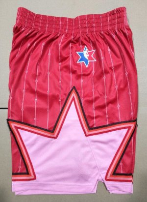 2020 All star game shorts red heat pressed